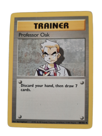 Pokemon kortti Professor Oak 88/102 (Base Set)