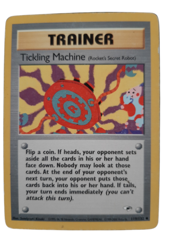 Pokemon kortti Tickling Machine 119/132 
(Gym Heroes)