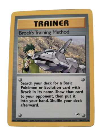 Pokemon kortti Brock's Training Method  106/132 
(Gym Heroes)