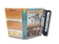 VHS-elokuva (Finnkino 2-VHS : Hirttämättömät & Uuno Turhapuron aviokriisi)