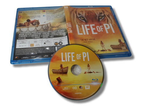 Blu-Ray -elokuva (Life Of Pi) K12