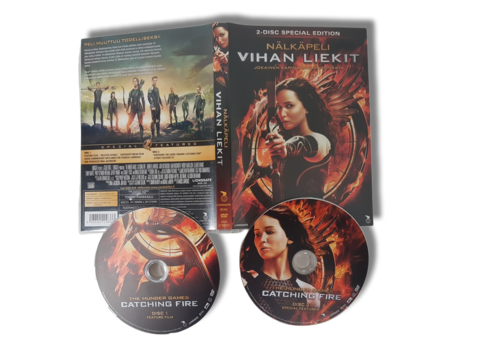 DVD -elokuva (Nälkäpeli - Vihan liekit - 2-Disc Special Edition) K12