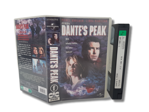 VHS -elokuva (Dante's Peak) K12