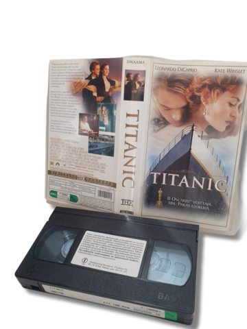 VHS -elokuva (Titanic) K12 - Salamakauppa