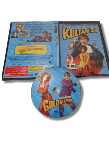 DVD -elokuva (Austin Powers ja Kultamuna) K12