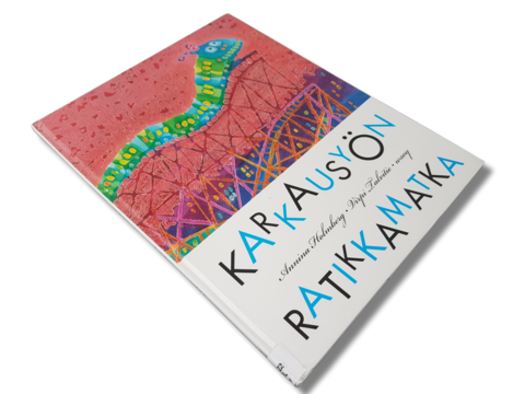 Lasten kierrätyskirja (Annina Holmberg - Karkausyön ratikkamatka)