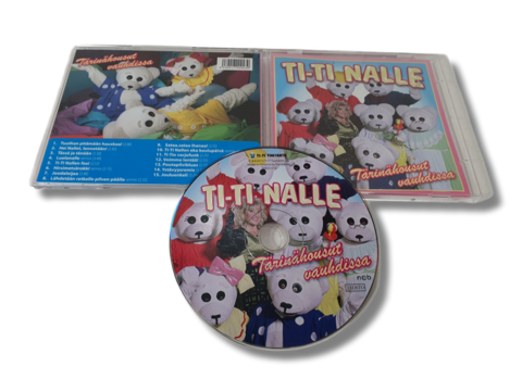 CD -levy (Ti-Ti Nalle - Tärinähousut vauhdissa)
