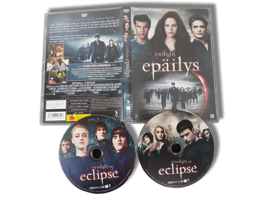 DVD -elokuva (Twilight - Epäilys) K12 - Salamakauppa