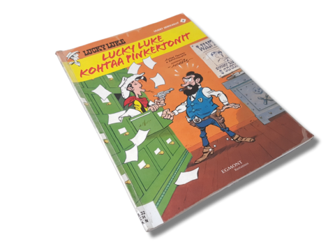 Lasten kierrätyskirja (Morris - Lucky Luke kohtaa Pinkertonit)