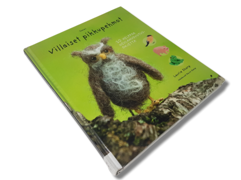 Kierrätyskirja (Laurie Sharp - Villaiset pikkupehmot - 20 helppoa neulanhuovutusohjetta)
