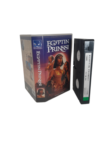 VHS -elokuva (Egyptin Prinssi) K-7