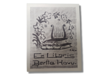 Ex Libris (Bertta Havu)