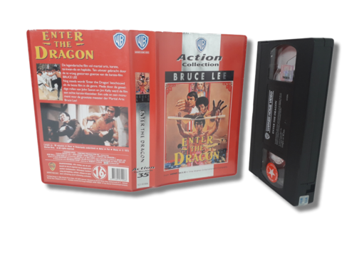 VHS - elokuva (Enter The Dragon) K18