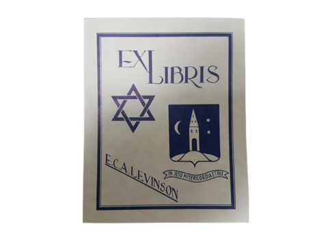 Ex Libris (E. C. A. Levinson)