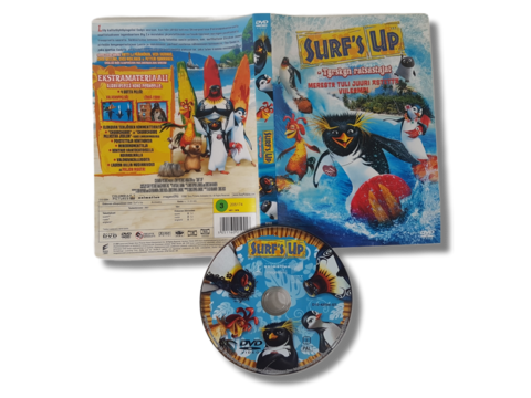 Lasten DVD -elokuva (Surf's Up - Tyrskyn ratsastajat) S