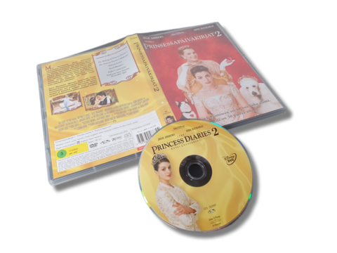 DVD -elokuva (Prinsessapäiväkirjat 2) S