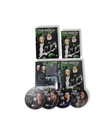 DVD -televisiosarja (The Shield - 4. tuotantokausi) K18
