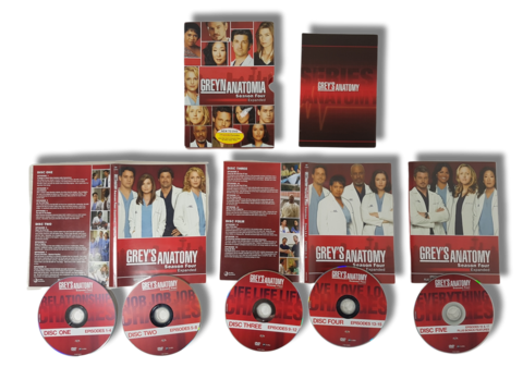 DVD -televisiosarja (Greyn anatomia - Neljäs tuotantokausi - Extended) K12