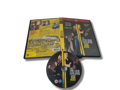 DVD -elokuva (The Italian Job) K12
