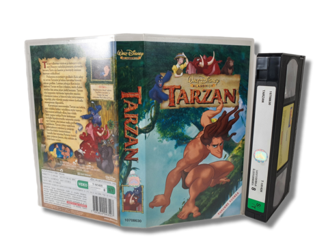 Lasten VHS -elokuva (Tarzan) S