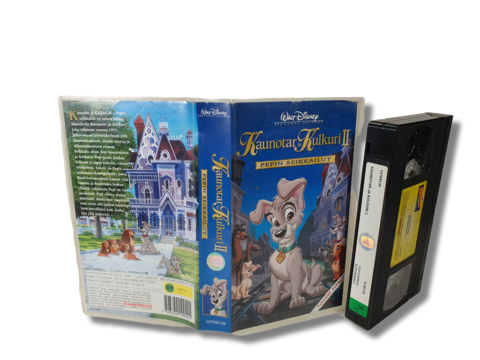 Lasten VHS -elokuva (Kaunotar ja Kulkuri II - Pepin Seikkailut) S