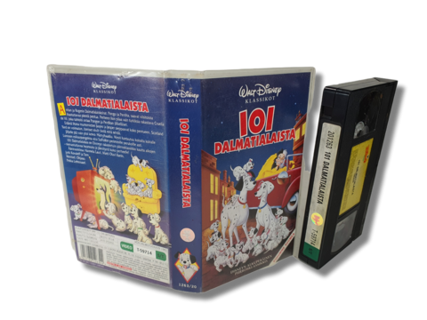 Lasten VHS -elokuva (101 Dalmatialaista) S
