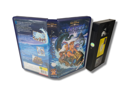 Lasten VHS -elokuva (Atlantis - Milon Paluu) K7