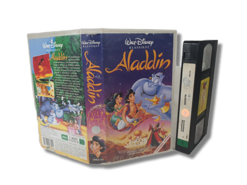 Lasten VHS -elokuva (Aladdin) S