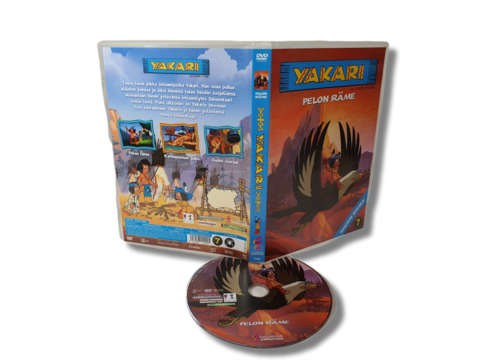 Lasten DVD -elokuva (Yakari - Pelon Räme) K7