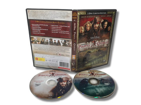 DVD -elokuva (Pirates of the Caribbean - Maailman Laidalla) K12