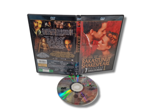 DVD -elokuva (Rakastunut Shakespere) S