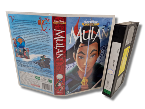 Lasten VHS -elokuva (Mulan - Walt Disney Klassikot) S