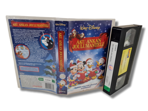 Lasten VHS -elokuva (Aku Ankan Joulumanteli - Walt Disney Klassikot) S