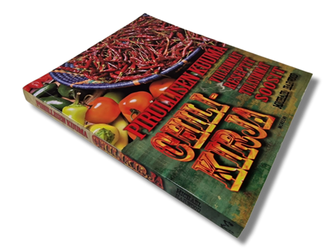 Kirja (Pirullisen Kuuma Chili-Kirja : Viileimmät reseptit tulisimmat soosit)