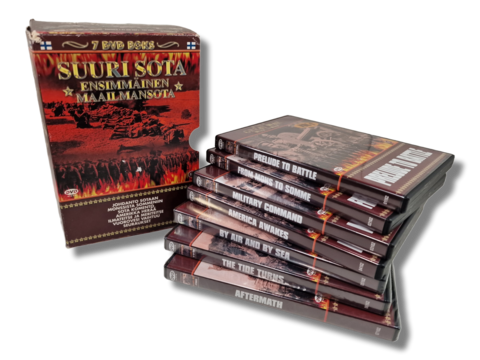 DVD -elokuva (Suuri Sota - Ensimmäinen Maailmansota 7 dvd) K18