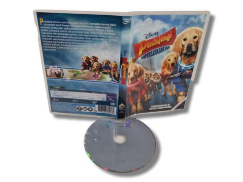 Lasten DVD -elokuva (Pentujengi - Supersankareina) K7