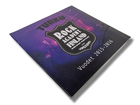 CD -levy (Turku Rock Agademy Finland Vuodet 2015-2016)