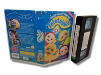 Lasten VHS -elokuva (Tässä tulevat teletapit - Teletubbies) S