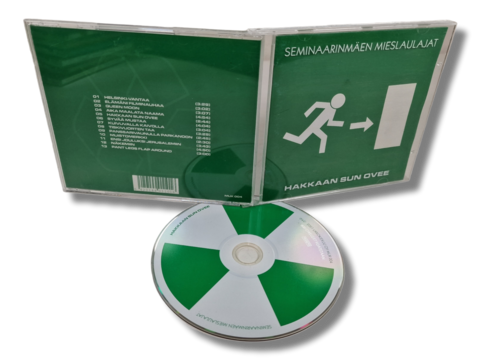 CD -levy (Seminaarimäen Mieslaulajat - Hakkaan Sun Ovee)