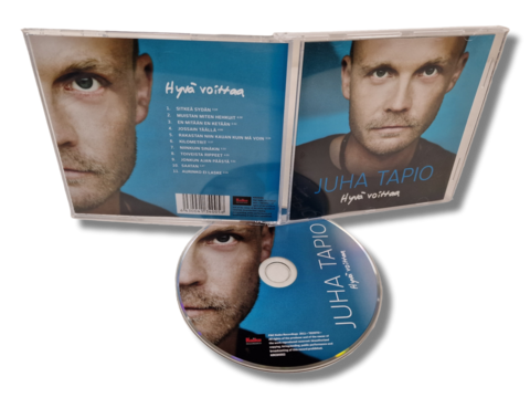 CD -levy (Juha Tapio - Hyvä Voittaa)