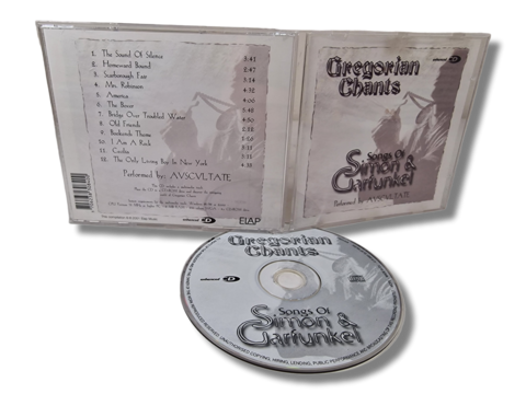 CD -levy (Gregorian Chants - Songs Of Simon & Garfunkel)