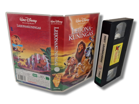 Lasten VHS -elokuva (Leijonakuningas - Walt Disney) K7