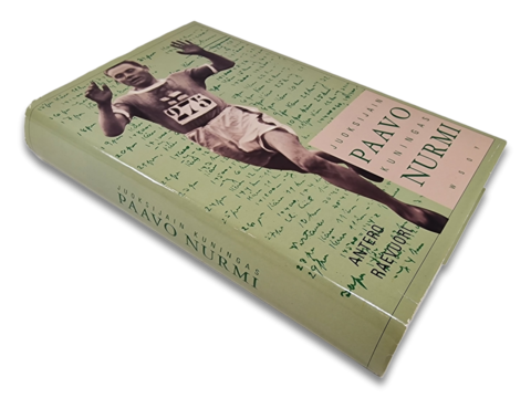 Kirja (Juoksijain Kuningas Paavo Nurmi - Antero Raevuori)