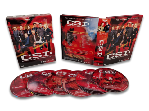 DVD -elokuva / TV -sarja (CSI:NY - Kausi 3) K16