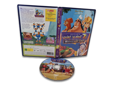 Lasten DVD -elokuva (Keisarin Uudet Kuviot 2 - Kronkin Uudet Kuviot) S