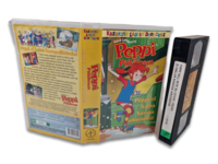 Lasten VHS -elokuva (Peppi Pitkätossu - Peppi ei halua kasvaa aikuiseksi) S