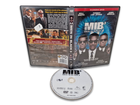 DVD -elokuva (Men In Black 3) K12