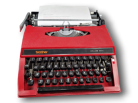 Vintage kirjoituskone (Brother Deluxe 600)
