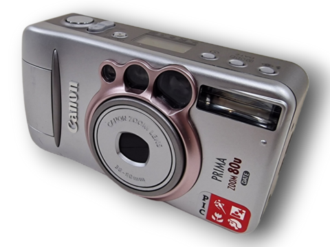 Filmikamera (Canon Prima zoom 80u)