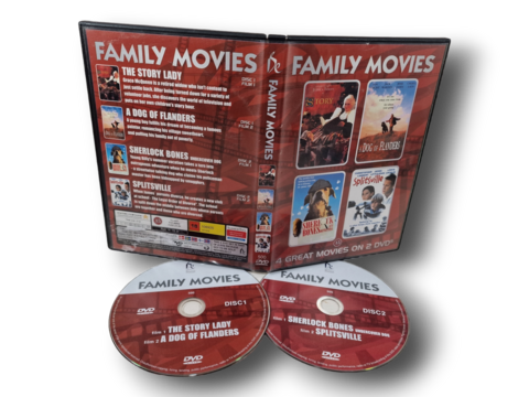 DVD -elokuva (Family Movies / 4 elokuvaa) K18